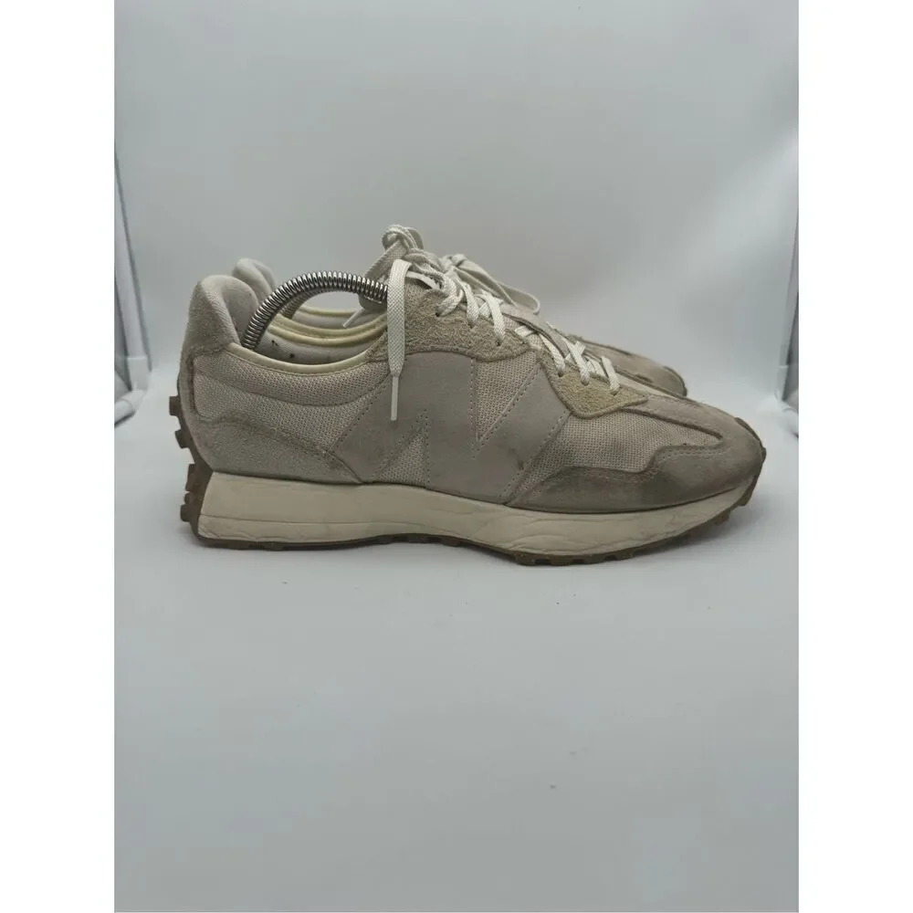 New Balance 327 MS327RC‎ Mens Beige Suede Casual Lifestyle Sneakers Shoes 10.5